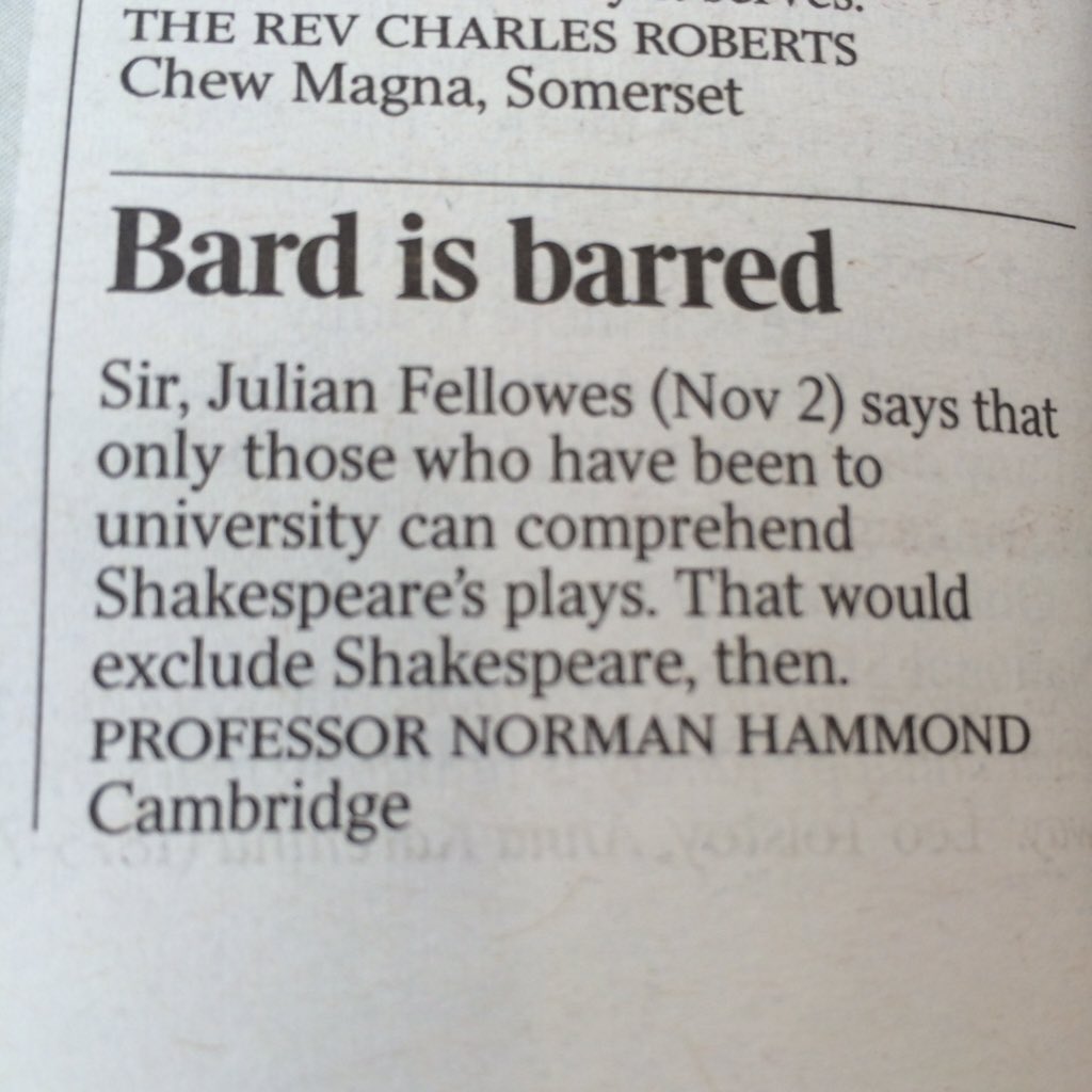 Fhamiltontimes's tweet photo. Letter of the day https://t.co/O5S26f6oRd