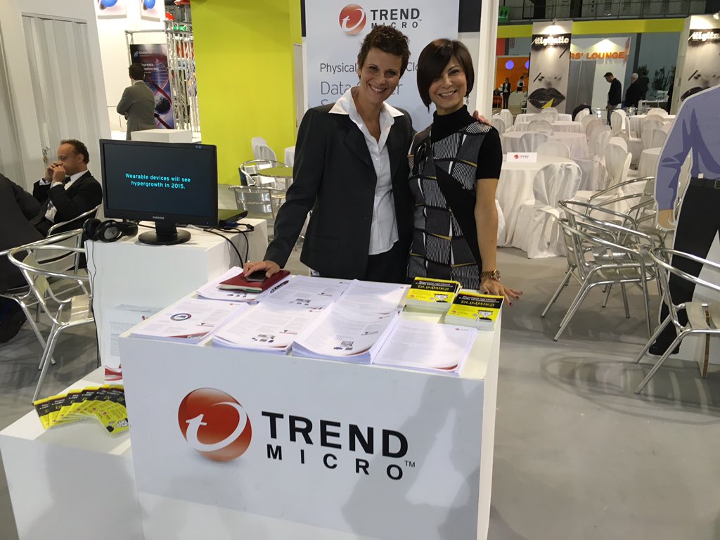 framarin's tweet image. @TrendMicroItalyalla fiera @SICUREZZA2015 #DigiIoT
