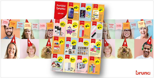 Het is Partijtje Bruna! Een week vol aantrekkelijke aanbiedingen: zie ook bit.ly/partijtjeBruna  #actie