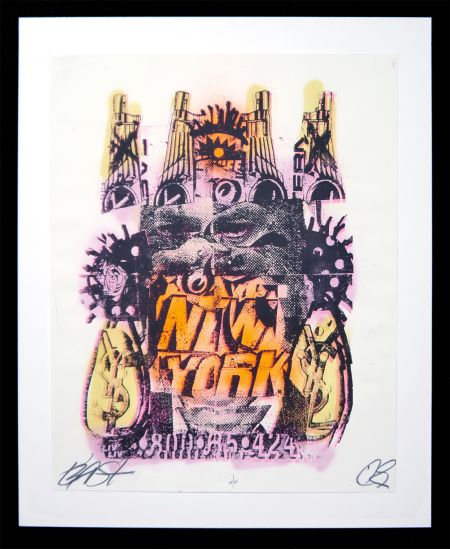 RedHouseGallery's tweet photo. Rare Editions: 'Clooney' rare print by Bast #Bast #BastNY #StreetArt https://t.co/fgrcYtLety https://t.co/EWvsE9AYHP