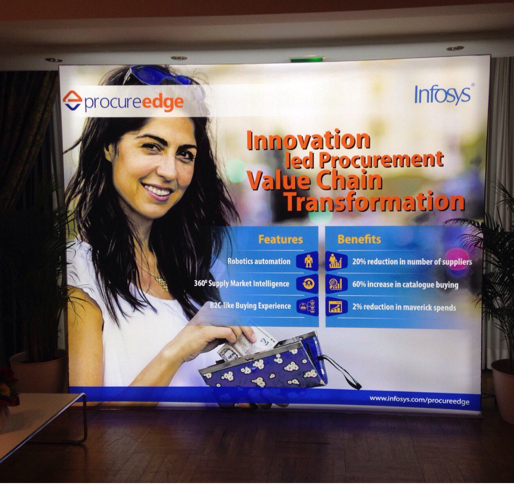 edge_verve's tweet photo. Innovation led procurement with #ProcureEdge. Catch us at #ProcureCon15 Booth 11 with @Infosys_BPO @Finacle https://t.co/GImX3E8mqe