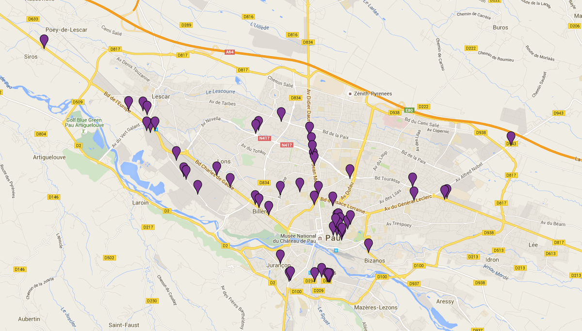 TipyPau's tweet photo. Nous avons déjà 65 écrans en cours d’installation près de chez vous ! #Pau #Bearn #tipypau https://t.co/PtypPpKkgN