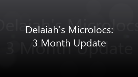 MissMercz's tweet photo. NEW VIDEO: Delaiah’s Microlocs – 3 Month Update https://t.co/ALBrh39Igu https://t.co/En8uKRazpk