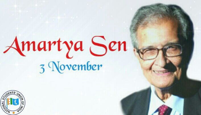 We wish Nobel Laureate, Amartya Sen, a very happy birthday.
We are proud to have an Economist like you, sir. 