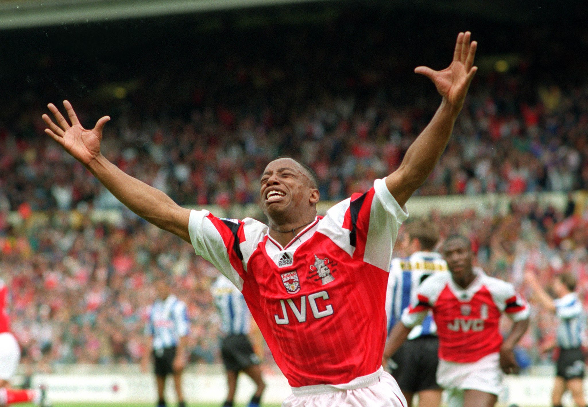 Happy birthday, legend Ian Wright! Dennis Bergkamp ... all-time favourite Gooner? 