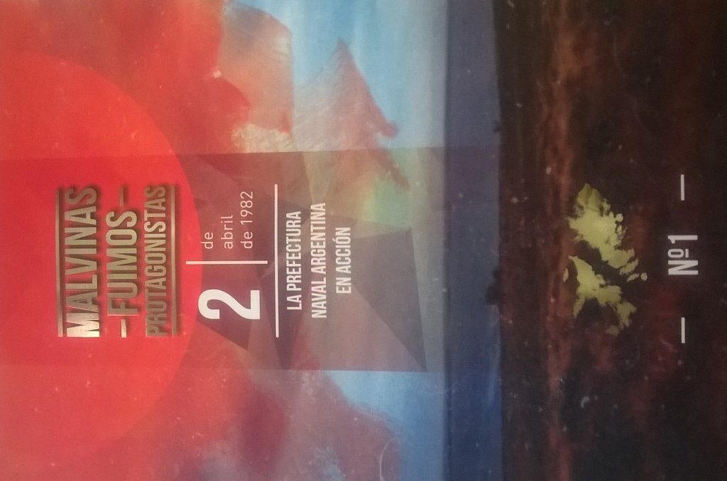 La #PrefecturaNaval lanzó ayer el 1er fascículo de Malvinas -Fuimos- Protagonistas en su Museo Histórico de Tigre.
