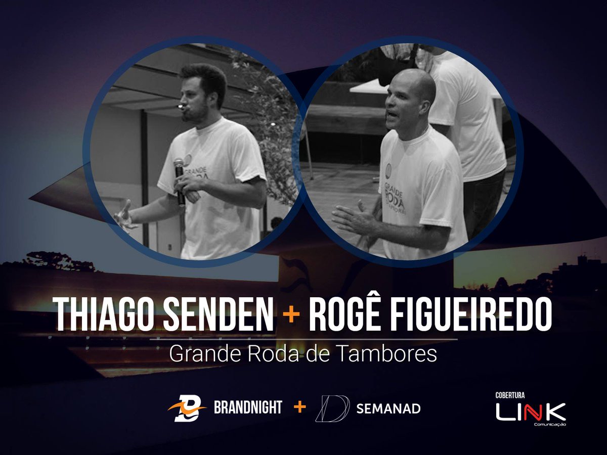 _BrandNight's tweet image. E a lista só cresce! Com vocês A Grande Roda de Tambores no BrandNight Semana D. tinyurl.com/brandnight