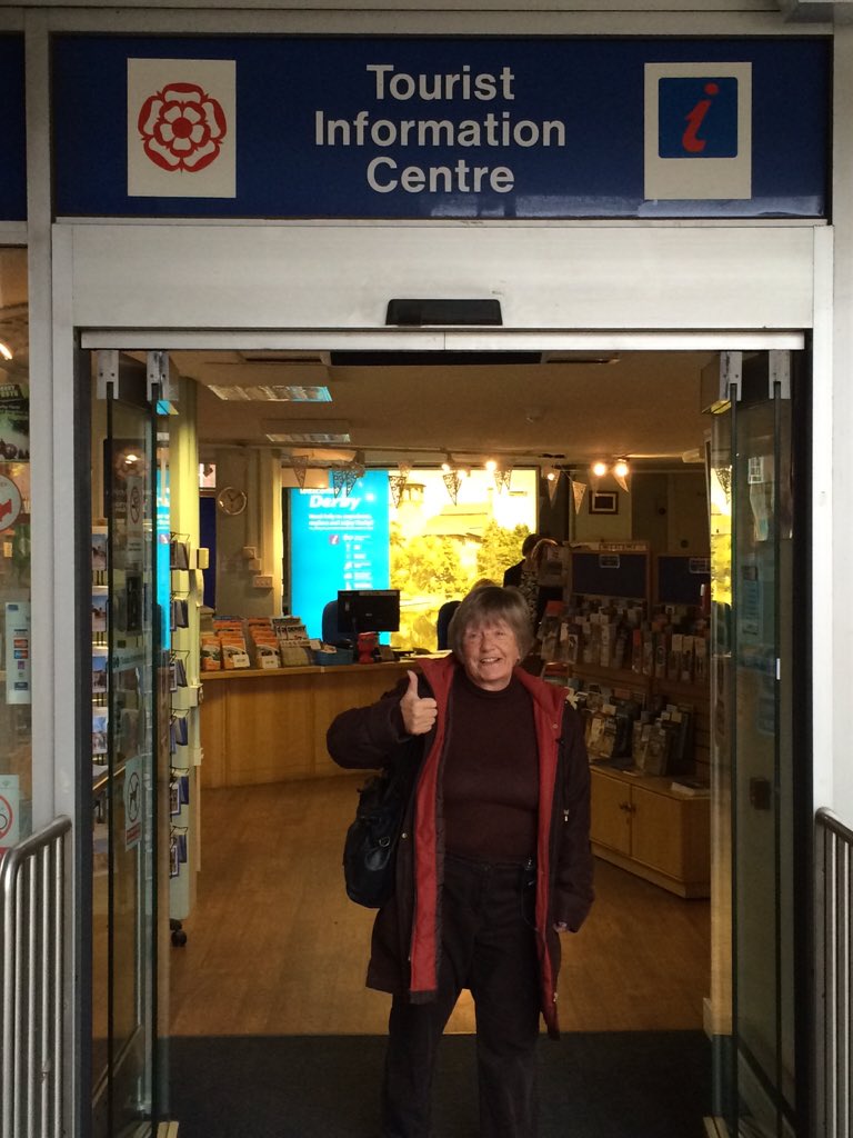 LetsLoopDerby's tweet image. Top marks for the tourist information centre! #Loop2015