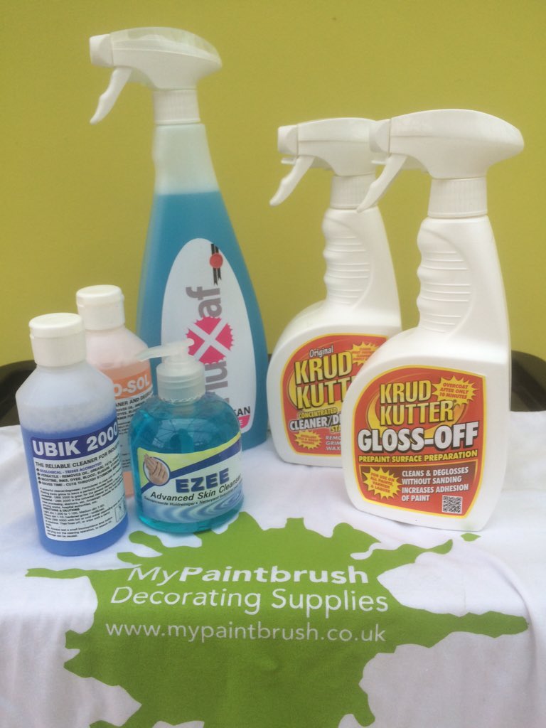 MyPaintbrushUK's tweet image. *GIVEAWAY* Retweet for a chance to win this cleaning bumper pack.. Includes Krud kutter! Closes at 9pm 03/11/15 🙃👌