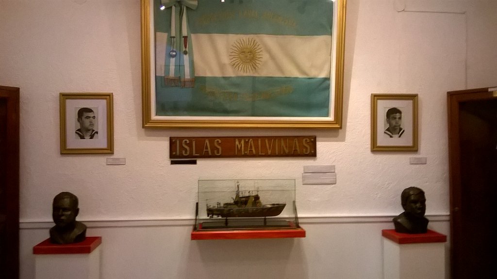 Nueva Sala Prefectura en la Gesta de Malvinas en Museo Histórico de #PrefecturaNaval en Tigre.