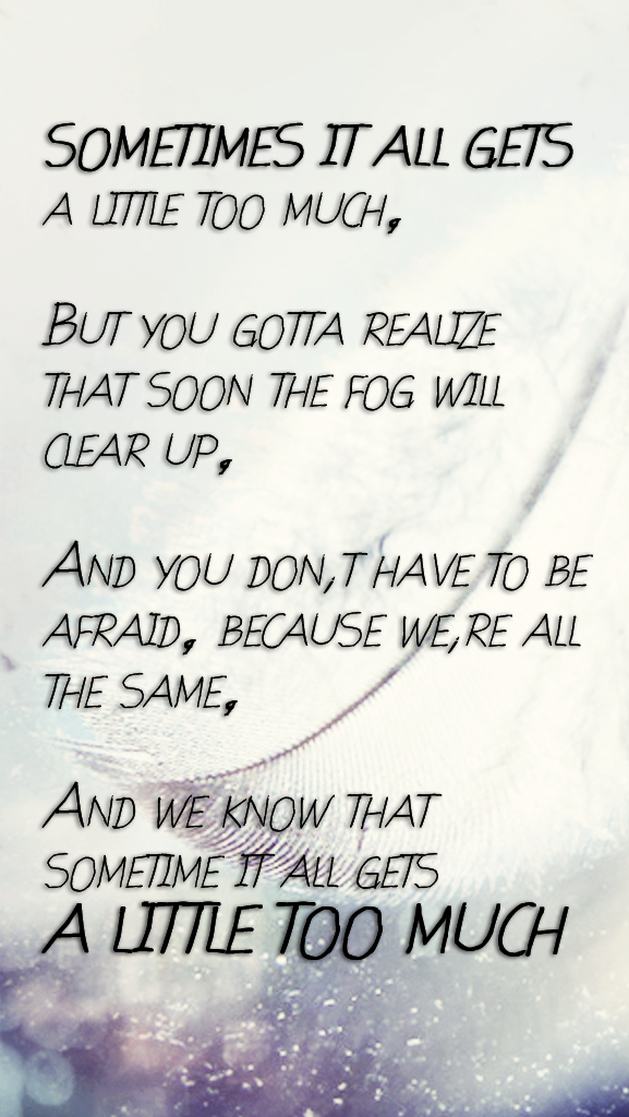 2Bgraph's tweet image. New lockscreen of shawn mendes lyrics. // #ShawnMendes @ShawnMendes #lyrics #alittletoomuch