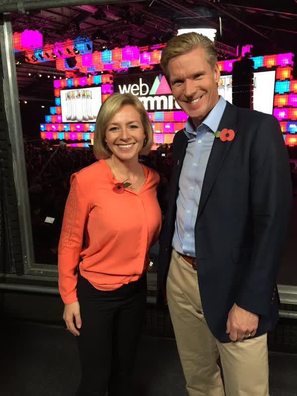 websummitlive's tweet photo. .@SKellyCEO just broke the internet again! #websummit. https://t.co/JUX1QWiEJh https://t.co/a3eHlKt0Gv