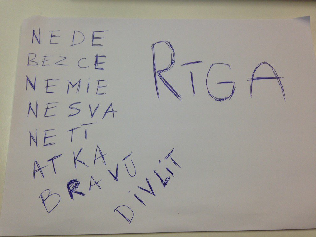 MrBalins's tweet image. Pabeidzu arī savu Rīgas logo versiju. Ērti apvienoju ar saukli.