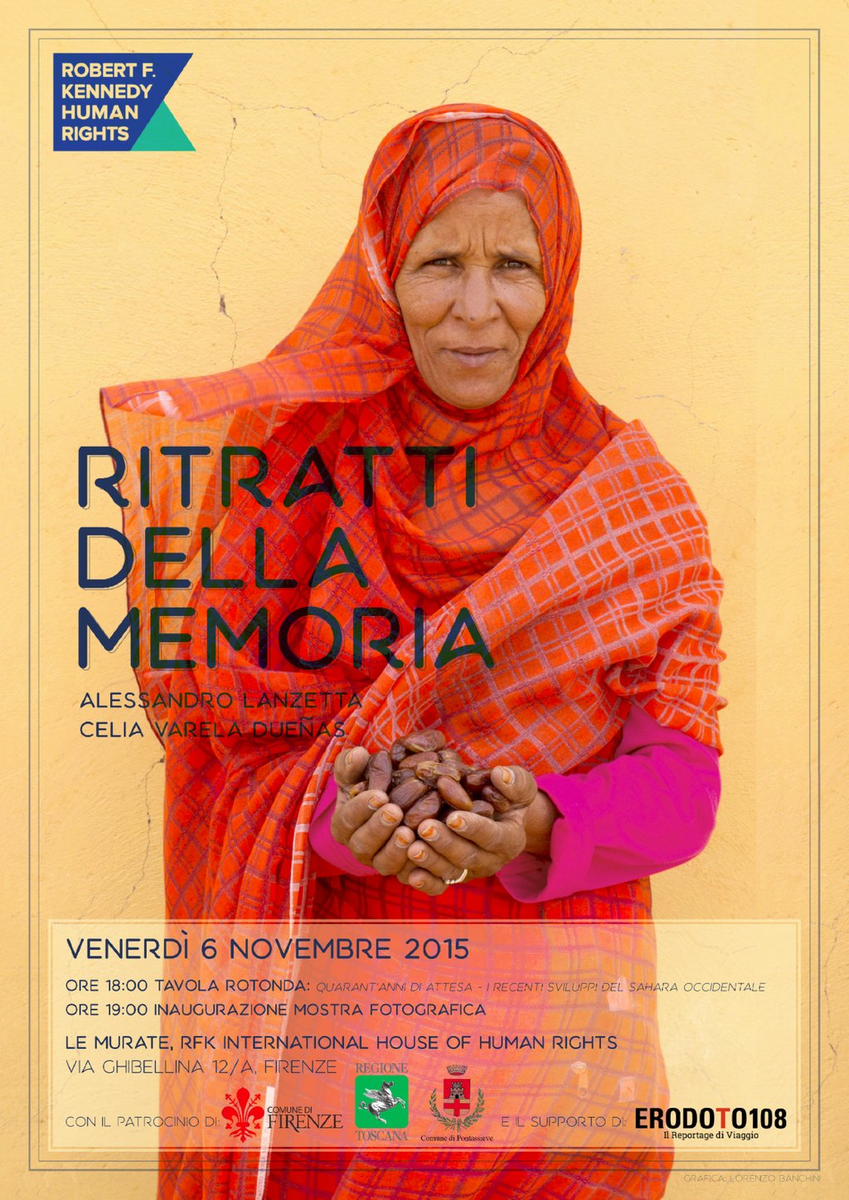 lemurate's tweet photo. Venerdi 6 novembre alla RFK International House of Human Right  RITRATTI DELLA MEMORIA https://t.co/6UEc2jNY9a https://t.co/qZl6ijMq3i