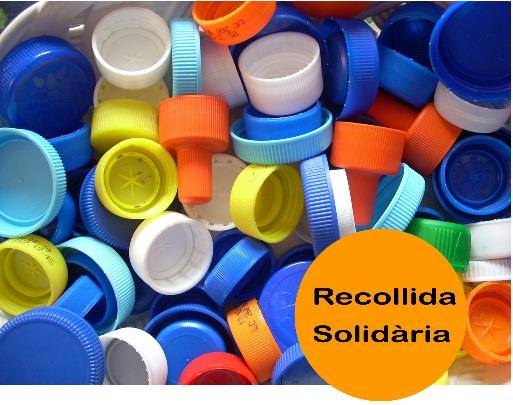 Recollida solidària de taps de plàstic. Dos punts de recollida. Associació de veïns de las torres i <a href="/CRACRubi/">CRAC Rubí</a>