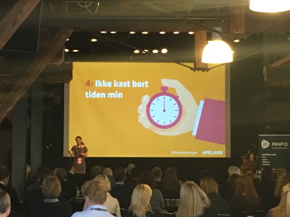 TomSogard's tweet photo. "Ikke kast bort tiden min" er ett av rådene til bedrifter for et bedre omdømme. @heumronningen #omdogatt #omdømme https://t.co/5sflcj6MSk