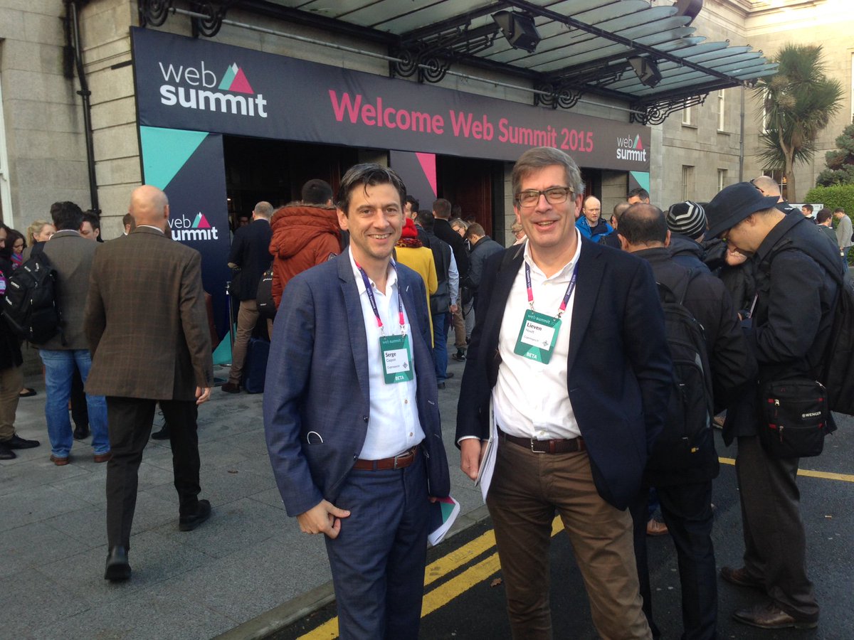 Greetings from Dublin ;) #websummit