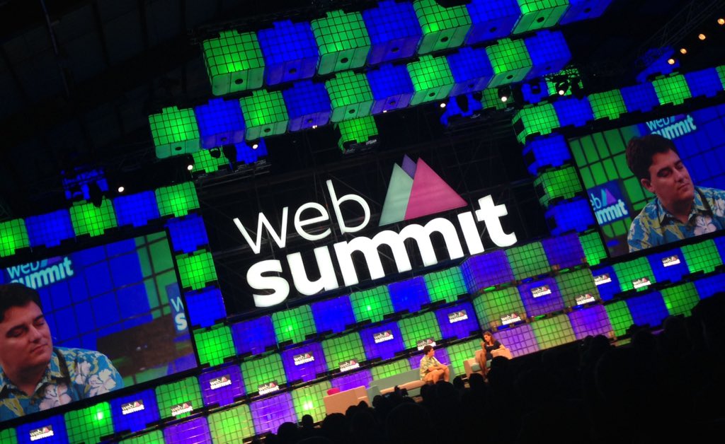 GMITCompSociety's tweet photo. Prescient words on VR from @PalmerLuckey #websummit https://t.co/2mDfZPD8rE