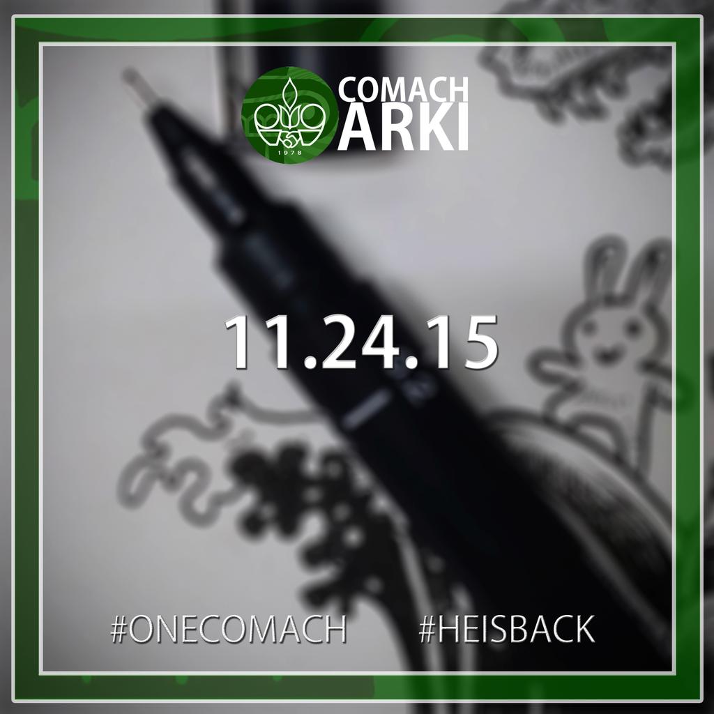ustcomacharki's tweet photo. Something's coming!
11.24.15
Save the date!
#OneCOMACH #ArchX #embARCH #HeIsBack https://t.co/vrEV7xtdPk
