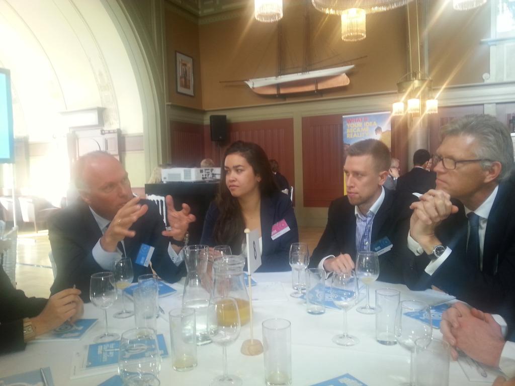 SteefvdVelde's tweet image. Discussing Innovation &amp;amp; Sustainability at the Honorary Discussions #SMW