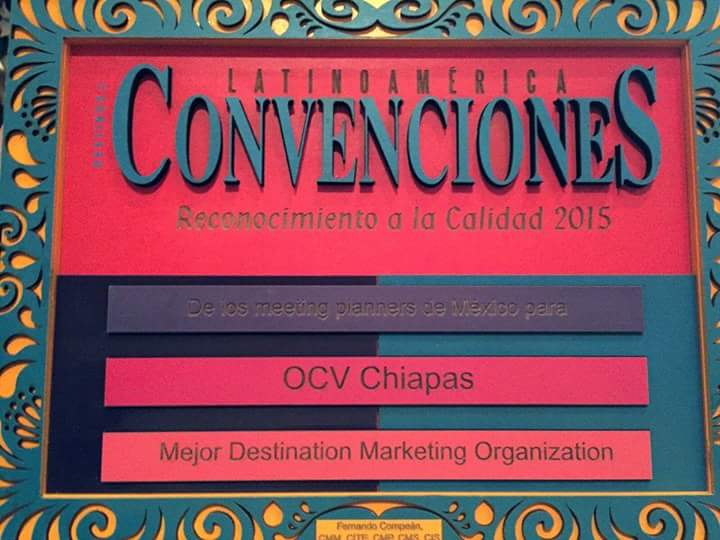 Premian a la OCV de Sectur Chiapas como la mejor oficina de Convenciones de México
blogturismochiapas.tumblr.com/post/132480459…