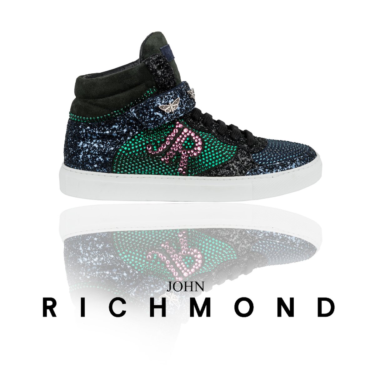 #johnrichmondofficial #shoes #sneakers #fw1516 #sparkling #glitter #fashion #glam