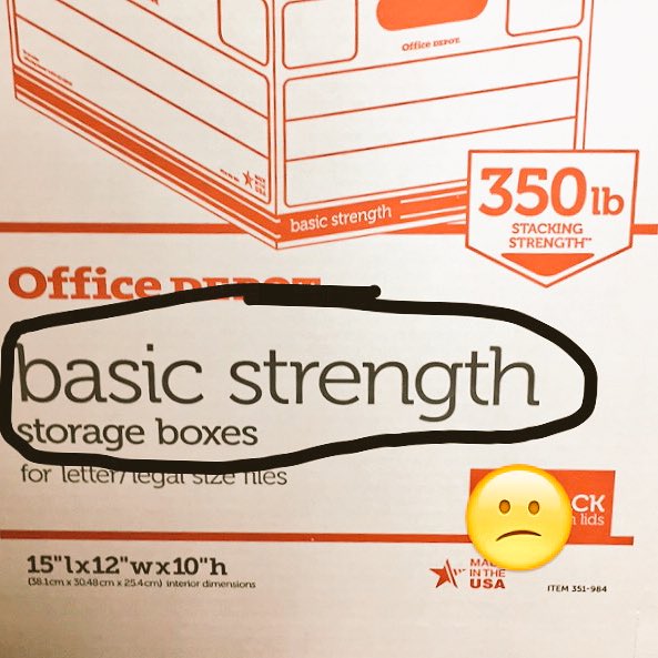 eric_wilkes's tweet photo. When ur glad no one can see u struggling to carry all the groceries in @ once... And then you get insulted by a box. https://t.co/TxGpzQxsRD
