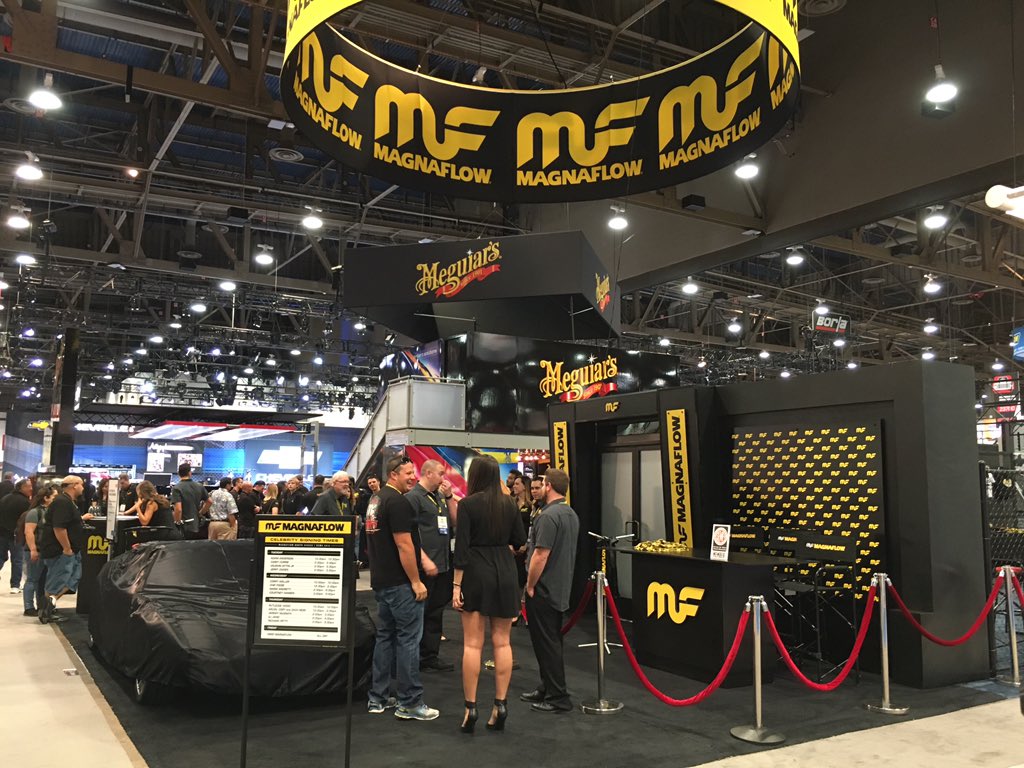 Magnaflow's tweet photo. We're bringing you exclusive #sema15 coverage from our booth all week long! #MFSEMA2015 https://t.co/4vh5ysqCT5