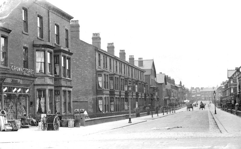 BPLPreservation's tweet image. Blackpool Lord Street, circa 1910. #Blackpool #NorthWest #Lancashire