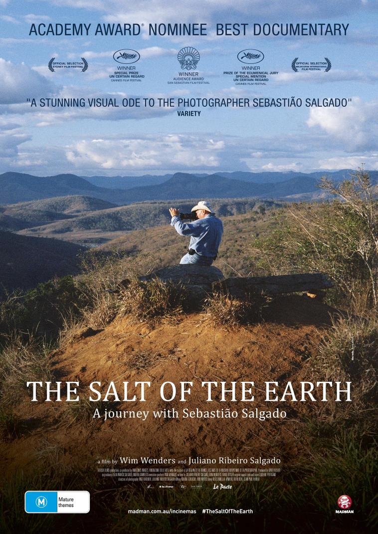 Vanavond 20.00 uur draaien wij voor u de film 'The Salt of the earth' in het dorpshuis. Kijkt u mee?!