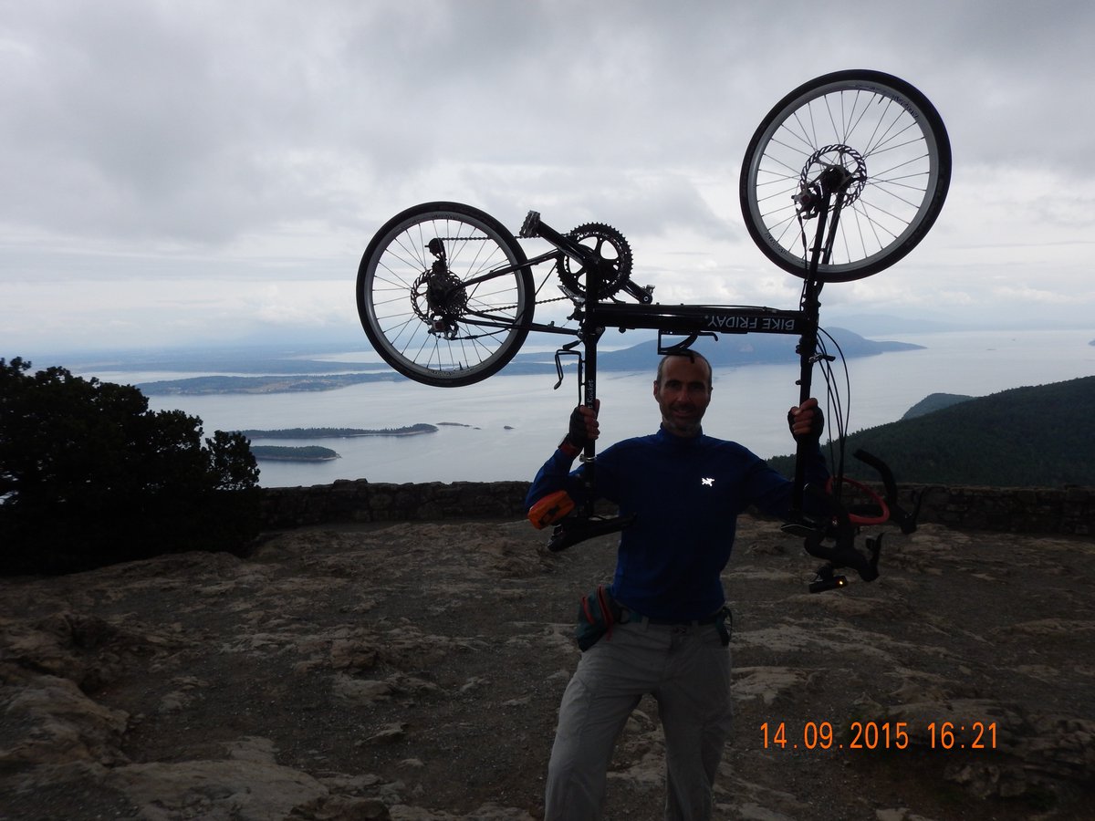 Mount Constitution: highest point on islands