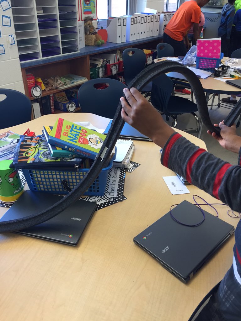 OakesWWES's tweet image. It&apos;s roller coaster time! #inquiryproject #stem