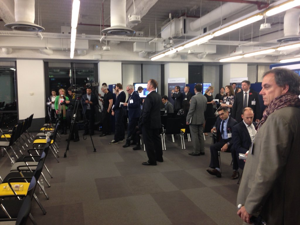 Level39CW's tweet photo. Interactive voting for the last companies pitching at #3DFinTech to (almost) wrap @3DFinTech https://t.co/AGcrj7itDK