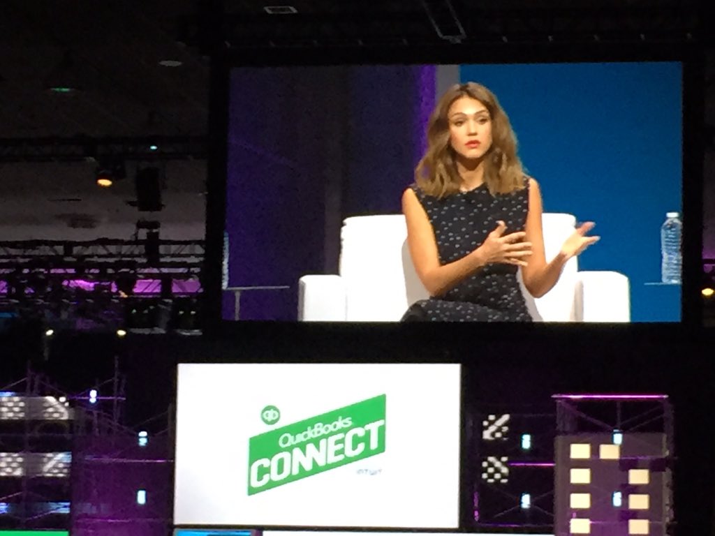 NourSFO's tweet photo. Jessica Alba at QBConnect .. Want to marry her :-) https://t.co/6TRjS44eTZ