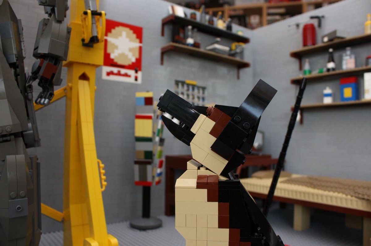 bethesda's tweet image. #LEGO Workshop. See how one fan recreated a key image from #Fallout4 ow.ly/UcqE1