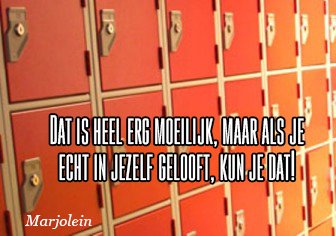 Heb jij het inspirerende verhaal van Marjolein gelezen? #durfjijhetaan #pesten #stoppesten pezzep.nl