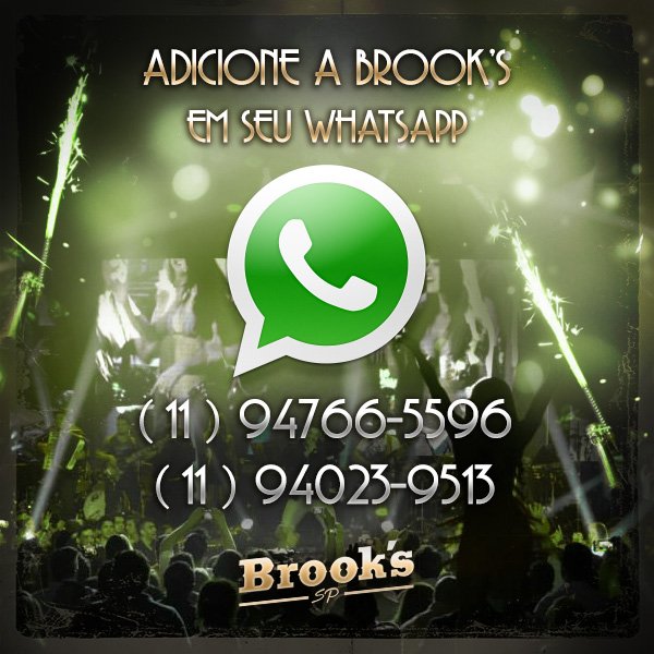 brookssaopaulo's tweet photo. Agora Brook's no seu Whatsapp!!!
#whatsapp #podechamar #adicioneabrooks #amelhordesp #vemprabrooks #asuabalada https://t.co/XtzGTbGQxo