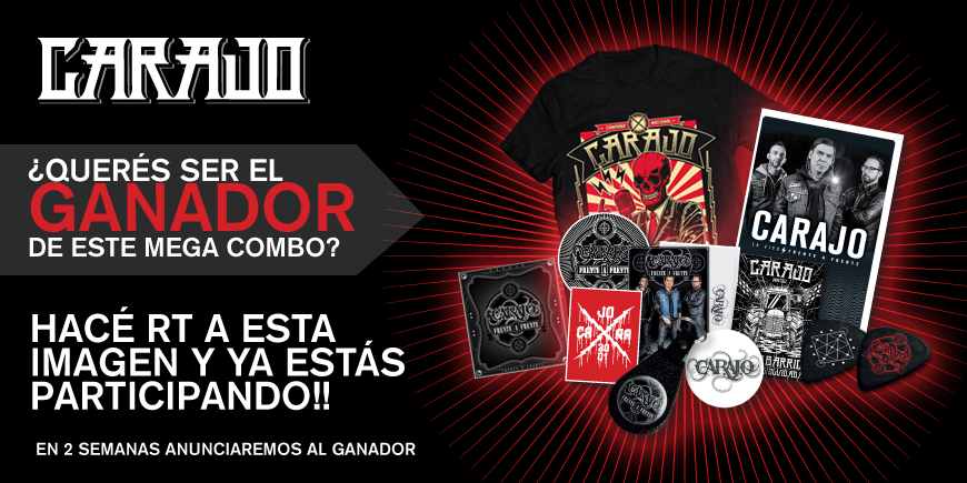 Carajoweb's tweet photo. Carajeros twitteros, no se olviden del #SuperCombo! Si nos seguís + RT y ya estás participando #PV https://t.co/BMKhqn1Zjx