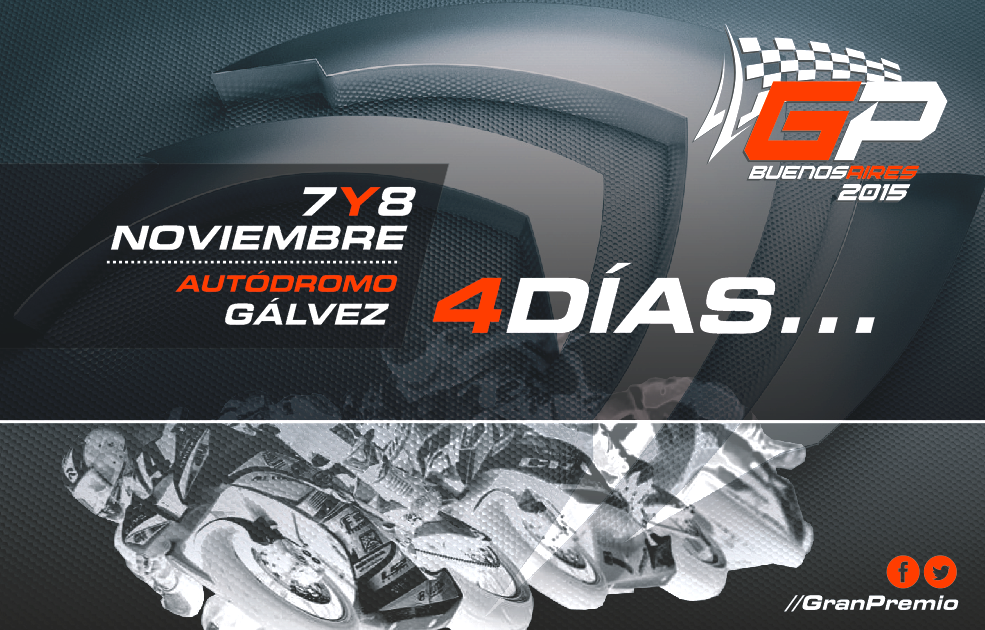 4 días para el GP BSAS
Test Ride Coven Bajaj - Exhibición de Motos - Las mejores marcas en stands !