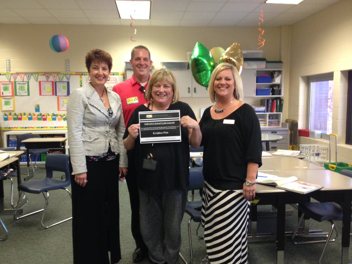 Mrs. Poe, Westwood teacher receiving <a href="/gef_gw/">GW Edu. Foundation</a> to create a "Snap Circuit Sensation!"
Congratulations!