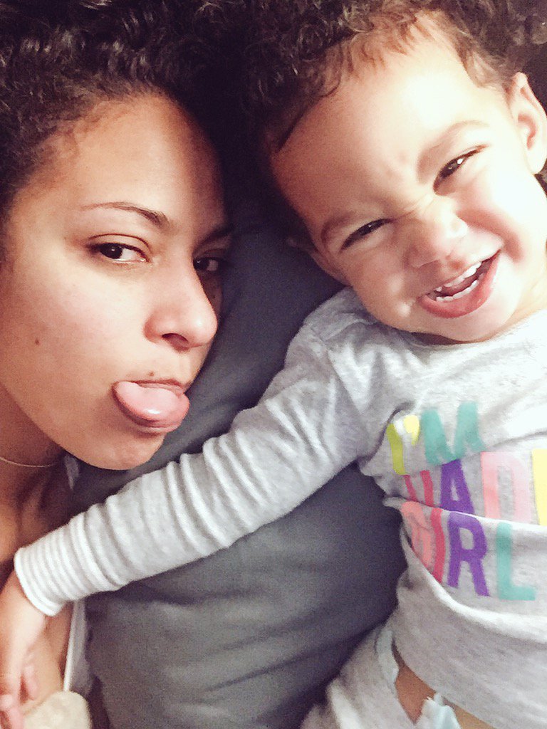 i_am_BMW's tweet photo. Day off doesn't mean I get to sleep in but...I do get to chill w/the minions all day #nonstopjob #mommyof2 😬😋 https://t.co/zCREPGqdYr