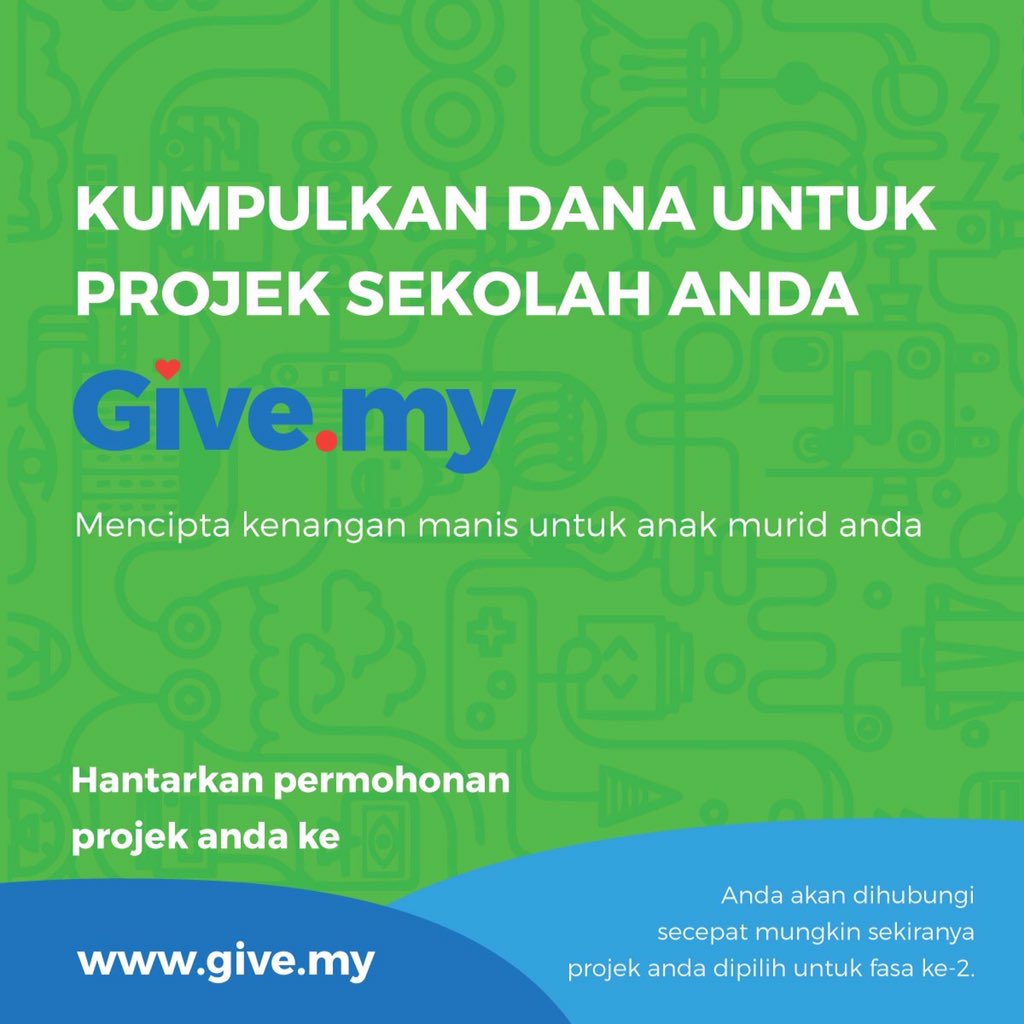 gogivemy's tweet photo. Fasa ke2 bermula Jan2016 kelak. Hantar permohonan projek sekarang ke https://t.co/ZlrptEuVDN! https://t.co/6C13tWDoV0