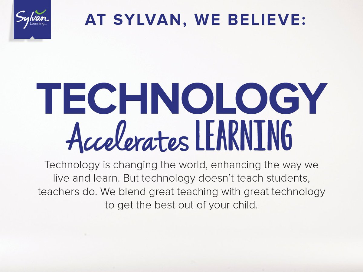 RGVSylvan's tweet photo. #Technology accelerates #learning #SylvanEDGE We #teach -- there's no #app for that! https://t.co/Q2hGYXNeQw