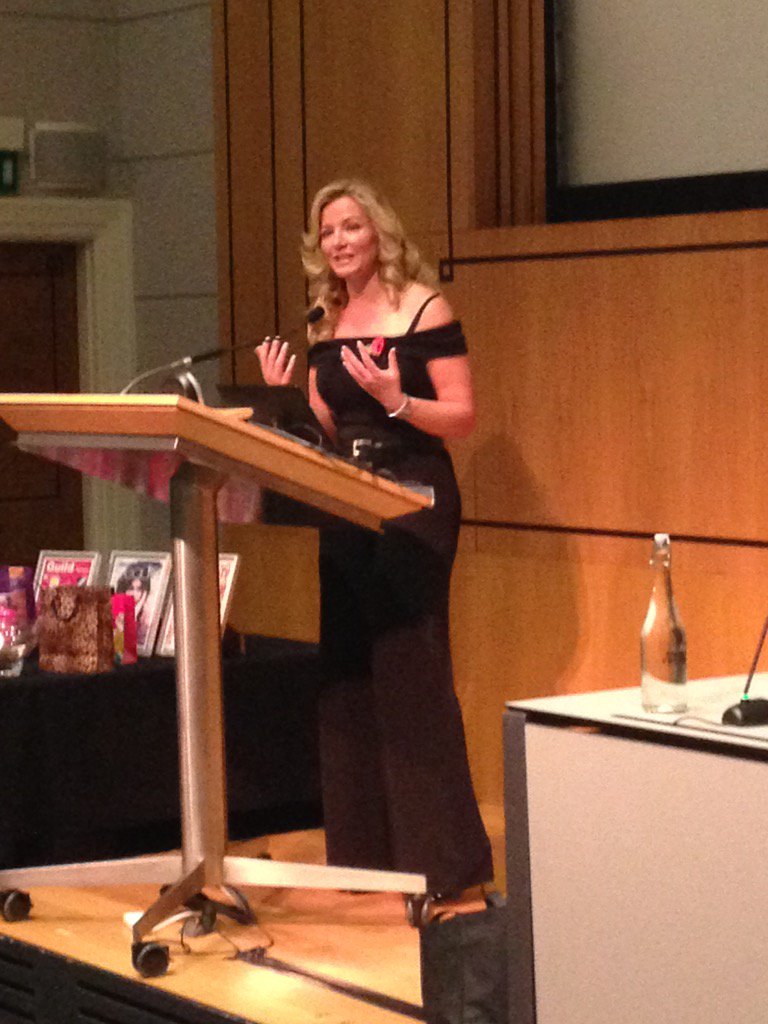 Michelle Mone OBE at the <a href="/thebcauk/">BCA-UK</a> seminar this afternoon sharing her success story! #BCAseminar15