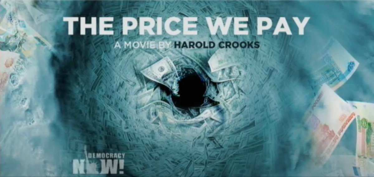 Watch now at democracynow.org: We discuss the documentary film on tax havens &amp; inequality, <a href="/PriceWePay_film/">The Price We Pay</a>