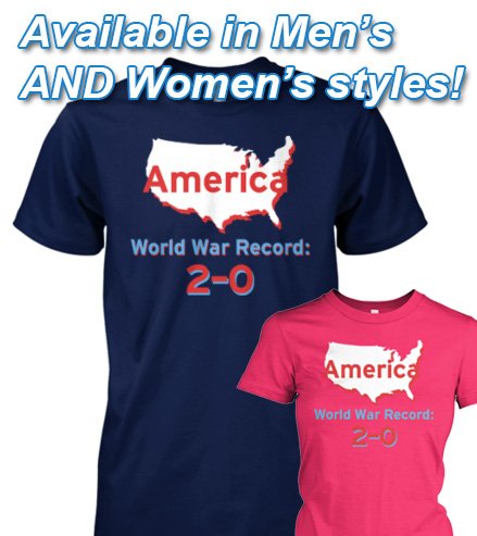 BurghLife's tweet photo. JUST RELEASED>>>Limited Availability/Discount: "America World War Record: 2-0" T-shirt! - https://t.co/absyfcMRN3 https://t.co/5chlcgI3PU