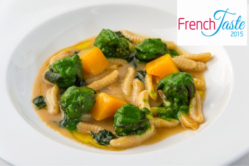 PascalsonPonce's tweet photo. #FrenchTaste #dinner 3 courses $39++ till 11/5 Ricotta #Cavetelli w/ Fricassé of #Escargot Spinach & #ButternutSqua… https://t.co/XWfpl0KLVg