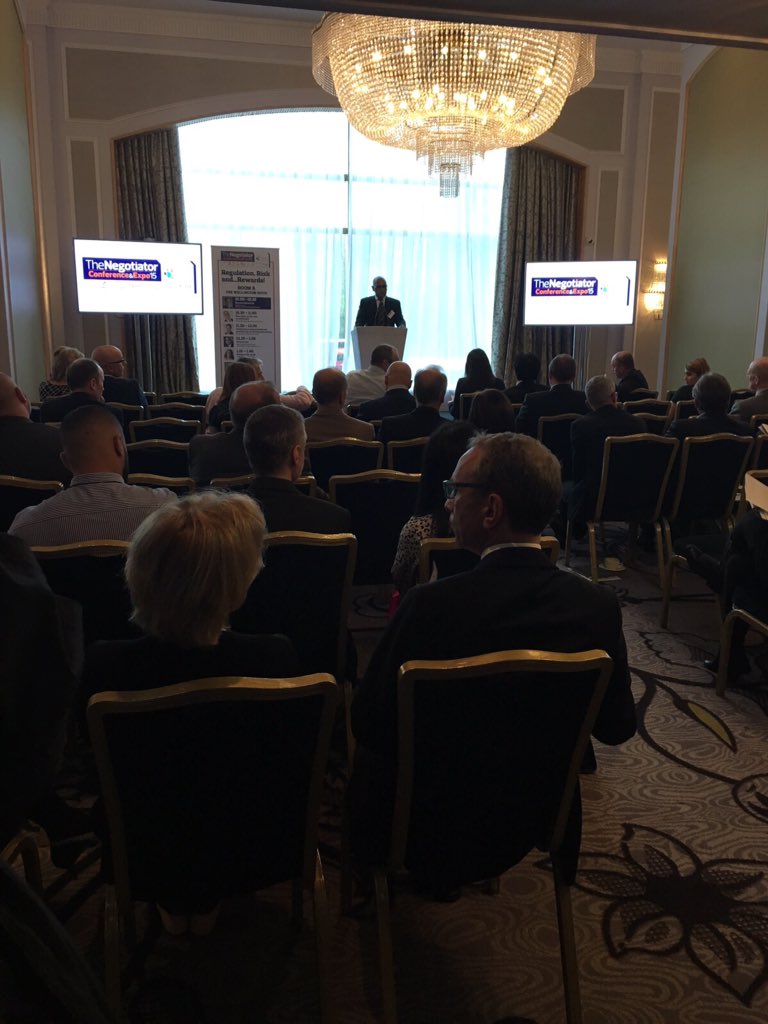 Londonlocate's tweet photo. @BrandonLewis great talk today at #TheNegotiatorAwards. A breath of fresh air for the industry. https://t.co/KX6kNPy6oL