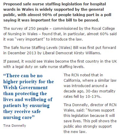 ShaunLintern's tweet photo. Welsh safe nurse staffing bill gains '90% public support' - Nursing Times: https://t.co/Z10bg2mxkH https://t.co/sGErXmQWJb
