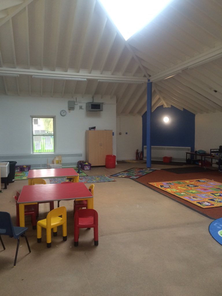 Work began over half term at improving the Nursery building. Watch this space for further improvements! 😊